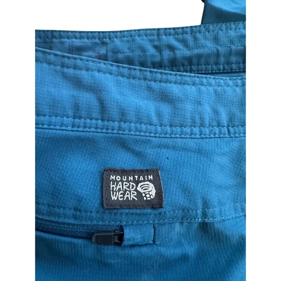 MOUNTAIN HARD WEAR Men's Vintage 90s Blue Tech Shorts Size 42 - Picture 7 of 7